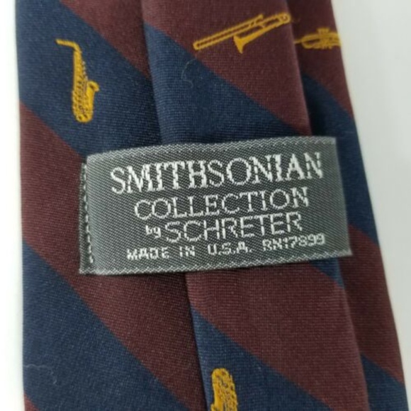 Smithsonian Tie Men's Musical Instruments - Picture 2 of 4